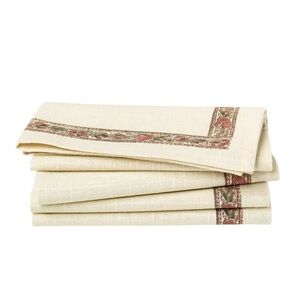 NWT 4pk‎ Floral Napkins - Threshold designed with Studio McGee